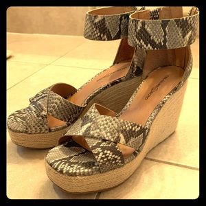 Treasure and Bone Snakeskin Espadrilles